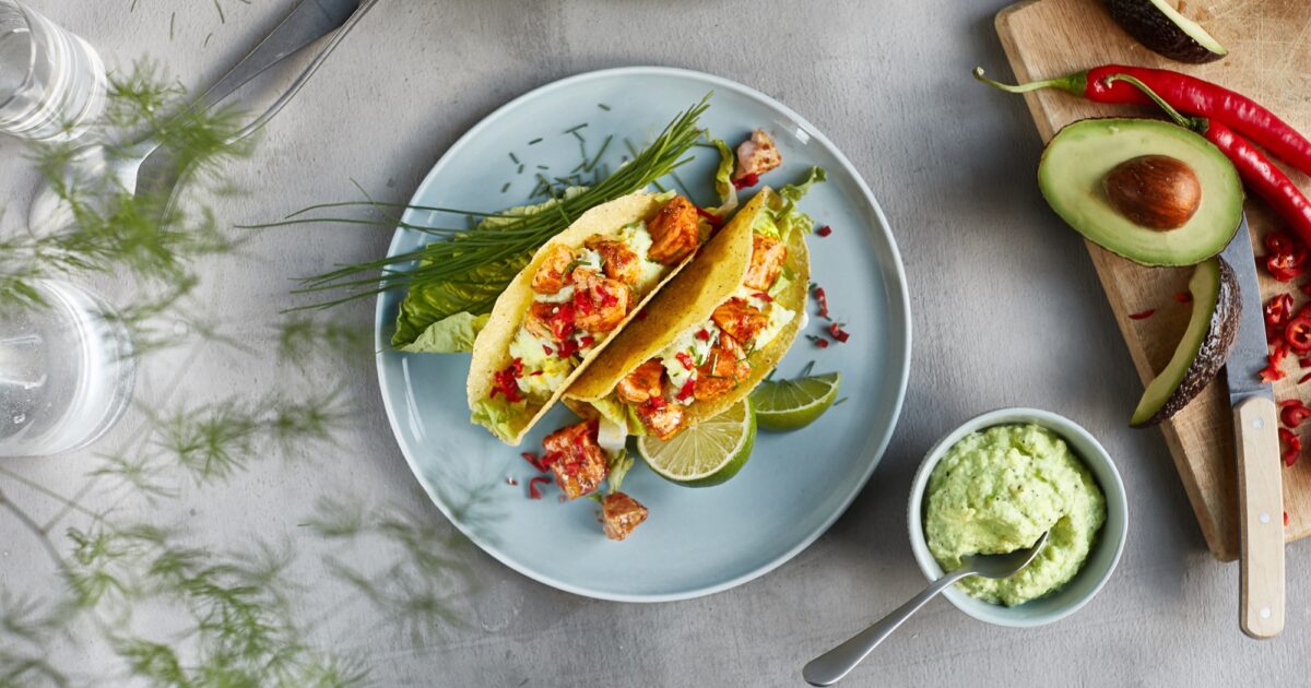 Salma Taco Med Rømme Og Tomater