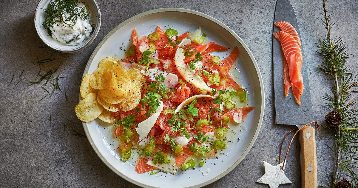 Ekstra Tips For Blekksprut Carpaccio Italia Julaften Oppskrift